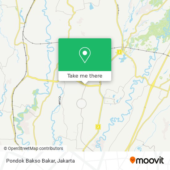 Pondok Bakso Bakar map