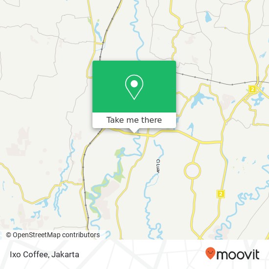 Ixo Coffee, Jalan Tegar Beriman Bojong Gede Bogor 16915 map