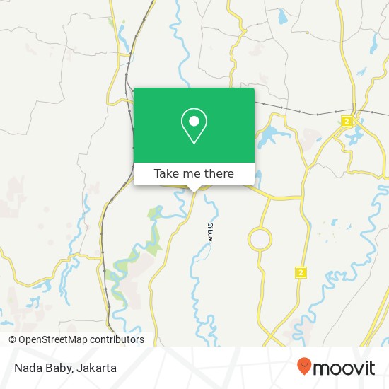 Nada Baby, Jalan Raya Pemda Kedung Halang Cibinong Bogor 16158 map