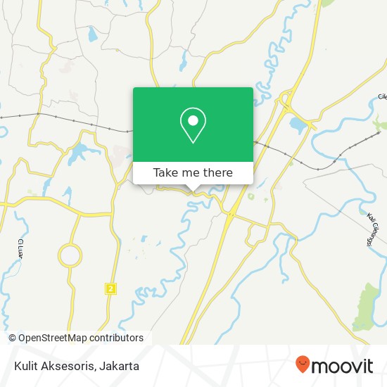 Kulit Aksesoris, Jalan Mayor Oking Cibinong Bogor 16911 map
