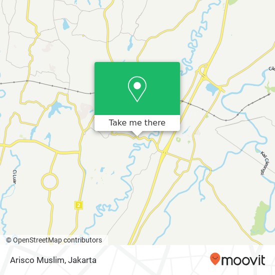 Arisco Muslim, Jalan Mayor Oking Cibinong Bogor 16911 map