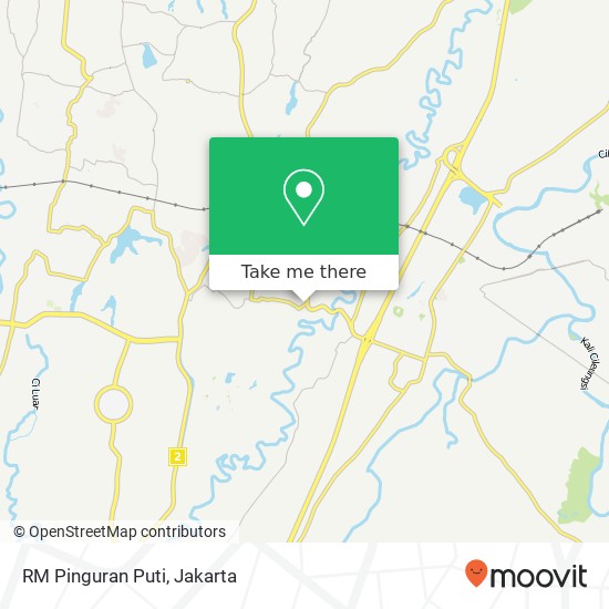 RM Pinguran Puti, Jalan Hm. Ashari Cibinong Bogor 16916 map