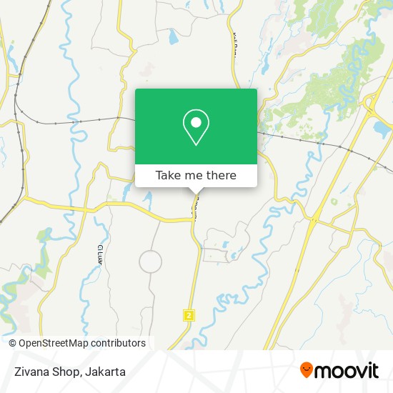 Zivana Shop map