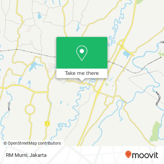 RM Murni, Jalan Mayor Oking Cibinong Bogor 16916 map