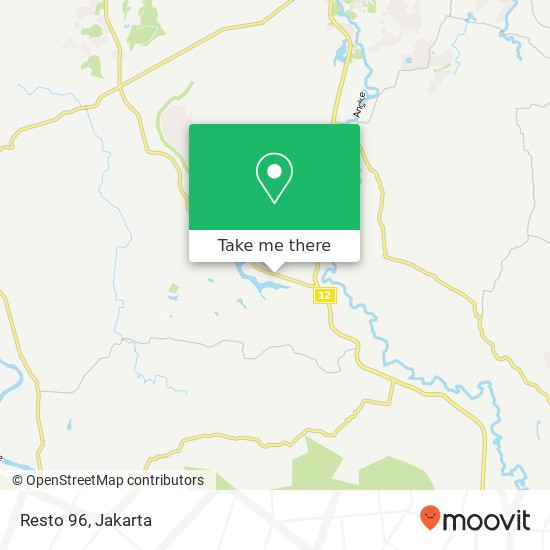 Resto 96, Jalan Jampang Kemang Bogor 16330 map