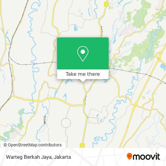 Warteg Berkah Jaya map