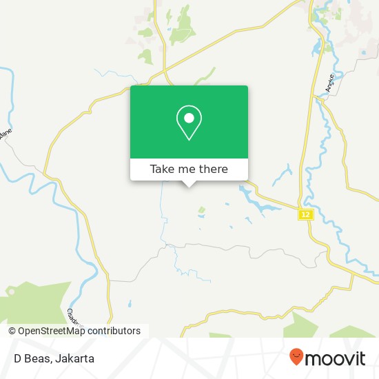 D Beas, Kemang Bogor 16310 map