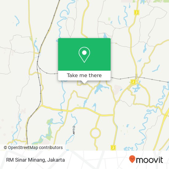 RM Sinar Minang, Cibinong Bogor 16914 map