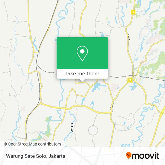 Warung Sate Solo map