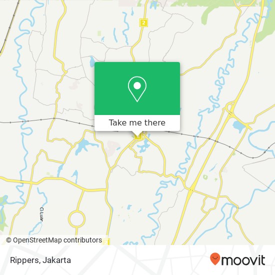 Rippers, Jalan Raya Bogor Cibinong Bogor 16916 map