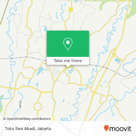 Toko Sws Abadi, Jalan K. H. Lukman Cibinong Bogor 16916 map