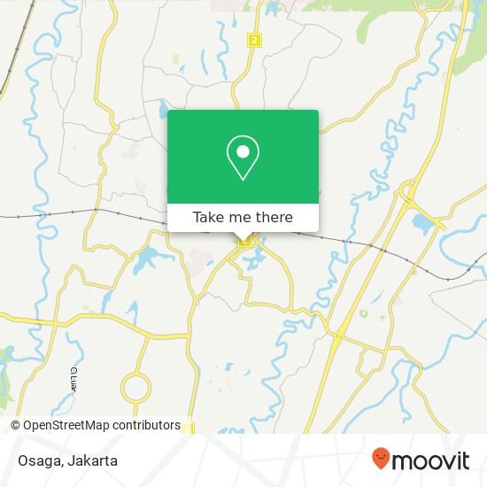 Osaga, Jalan Raya Bogor Cibinong Bogor 16916 map