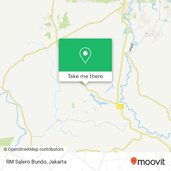 RM Salero Bundo, Jalan Jampang Parung Bogor 16330 map