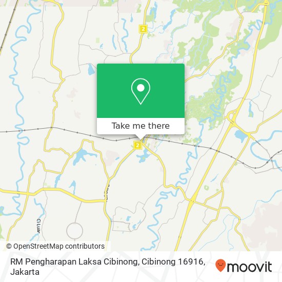 RM Pengharapan Laksa Cibinong, Cibinong 16916 map