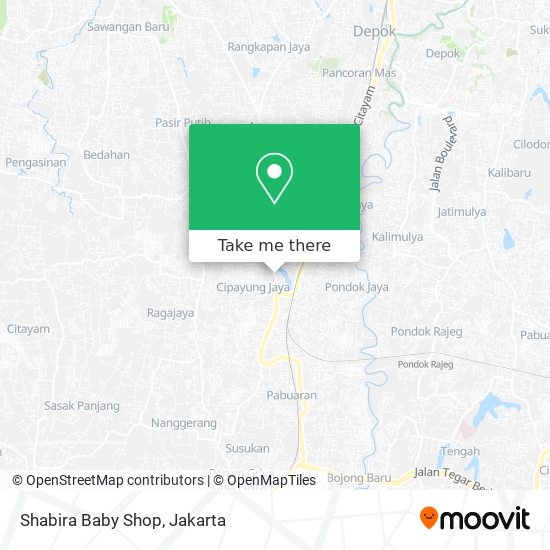 Shabira Baby Shop map