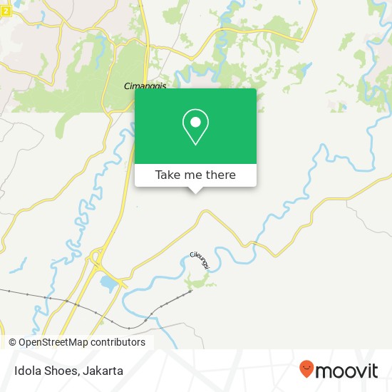 Idola Shoes, Gunung Putri Bogor 16962 map