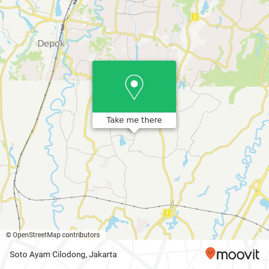 Soto Ayam Cilodong, Jalan H Abdul Ghani Raya Cilodong Depok 16413 map