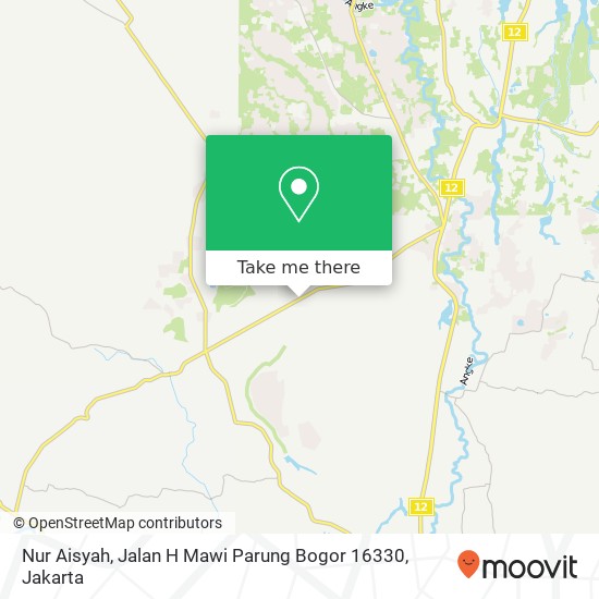 Nur Aisyah, Jalan H Mawi Parung Bogor 16330 map