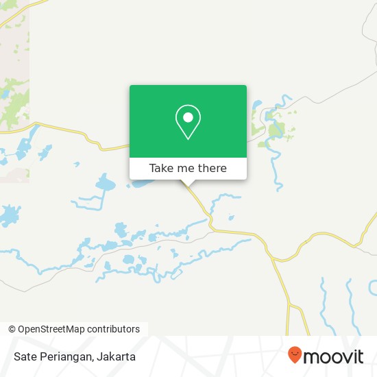 Sate Periangan, Jalan Raya Cileungsi-Jonggol Cileungsi Bogor map