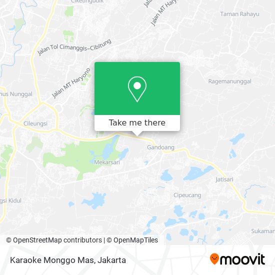 Karaoke Monggo Mas map