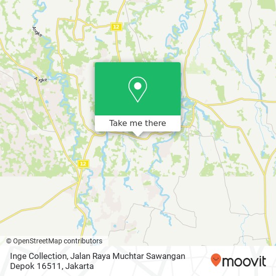 Inge Collection, Jalan Raya Muchtar Sawangan Depok 16511 map