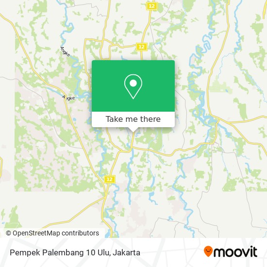Pempek Palembang 10 Ulu map