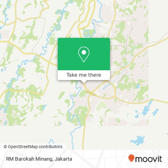 RM Barokah Minang, Jalan Alternatif Cibubur Cileungsi Cileungsi Bogor 16967 map