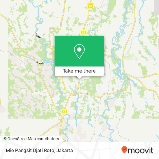 Mie Pangsit Djati Roto, Jalan Raya Bojongsari Bojongsari Depok 16516 map