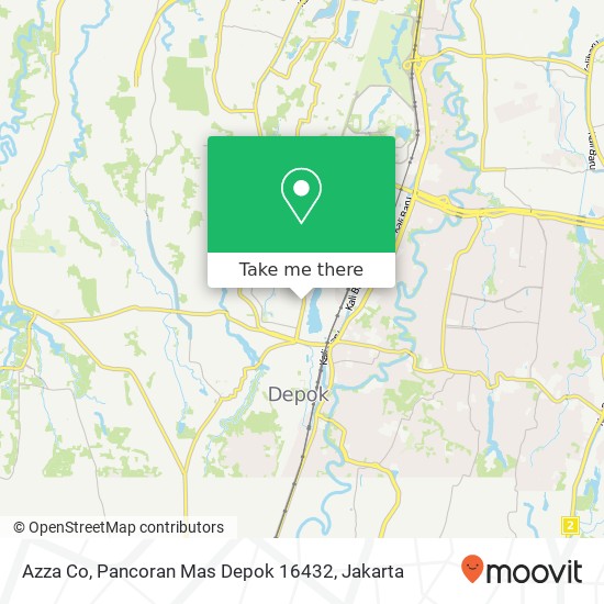 Azza Co, Pancoran Mas Depok 16432 map