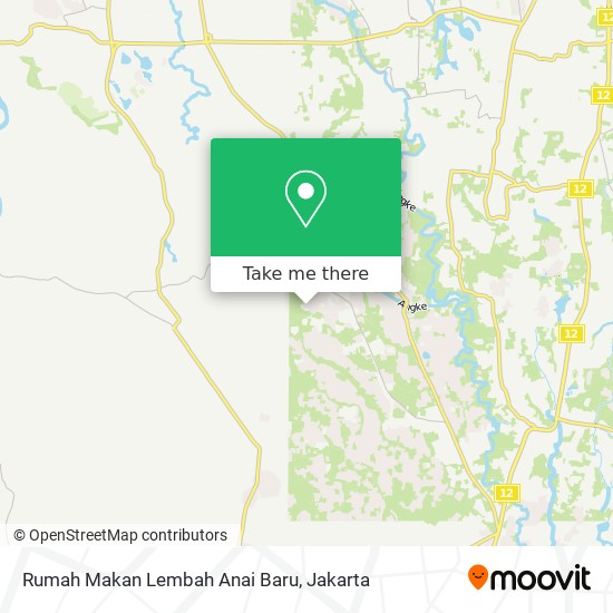 Rumah Makan Lembah Anai Baru map