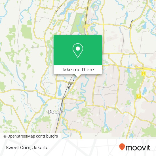 Sweet Corn, Jalan Margonda Beji Depok 16423 map