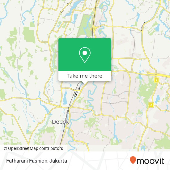 Fatharani Fashion, Jalan Margonda Beji Depok 16423 map