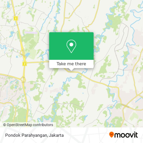 Pondok Parahyangan map