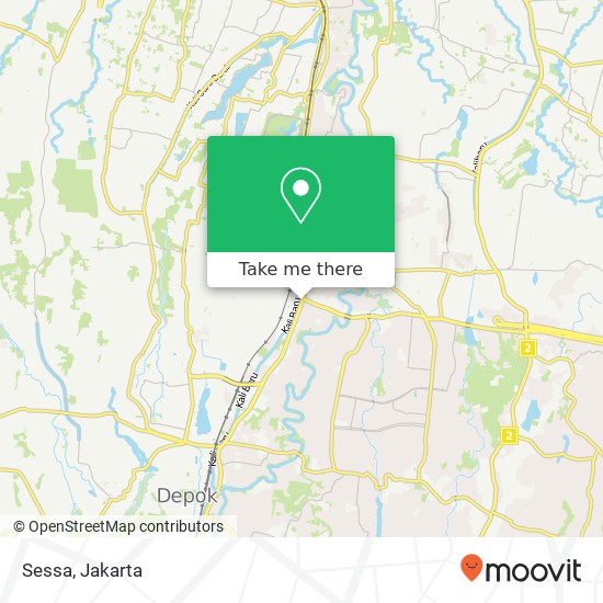 Sessa, Jalan Margonda Beji Depok 16423 map