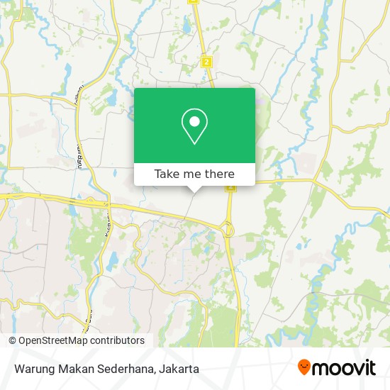 Warung Makan Sederhana map