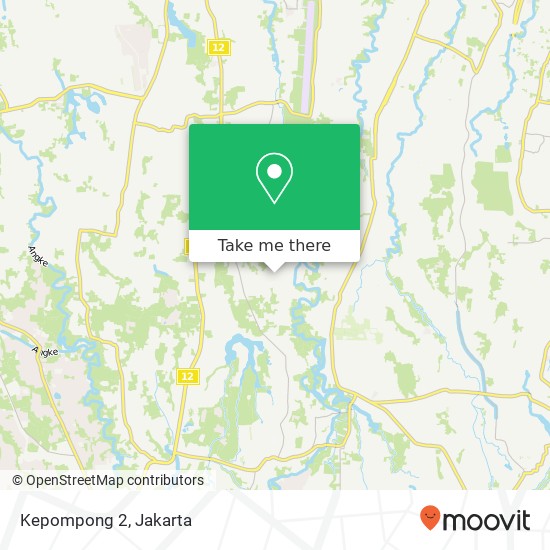 Kepompong 2, Sawangan Depok map