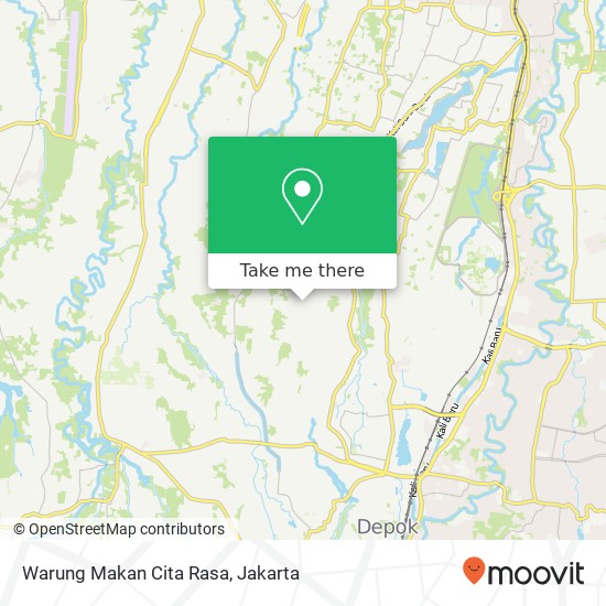 Warung Makan Cita Rasa, Jalan Raya Raden Sanim Beji 16426 map