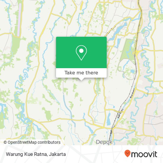 Warung Kue Ratna, Jalan Raya Raden Sanim Beji 16426 map