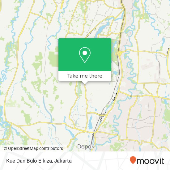 Kue Dan Bulo Elkiza, Jalan M. Basir Beji 16425 map