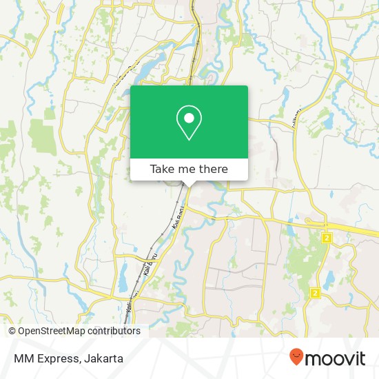 MM Express, Jalan Margonda Beji Depok 16424 map