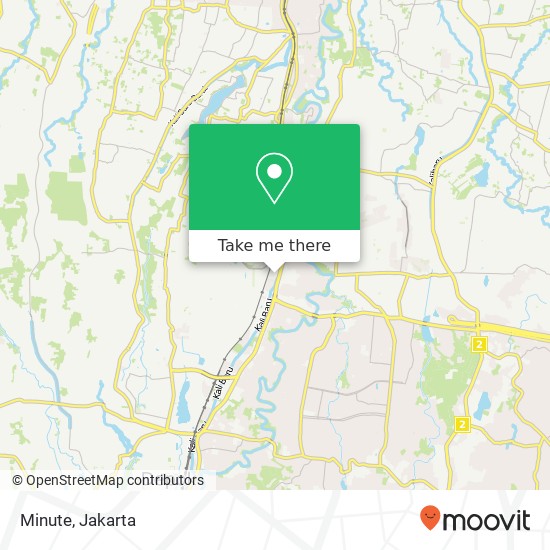 Minute, Beji Depok 16423 map