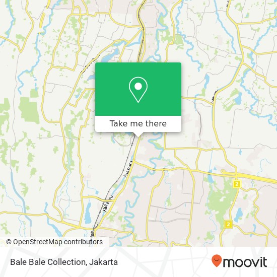 Bale Bale Collection, Jalan Margonda Beji Depok 16424 map