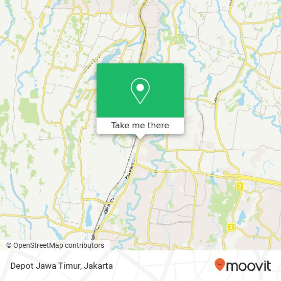 Depot Jawa Timur, Jalan Margonda Beji Depok 16424 map