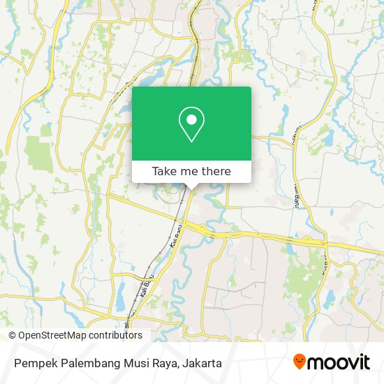Pempek Palembang Musi Raya map