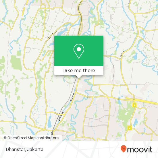 Dhanstar, Jalan Margonda Beji Depok 16424 map