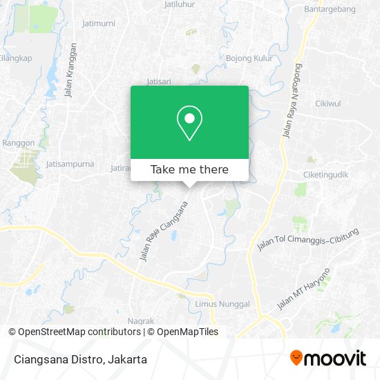 Ciangsana Distro map