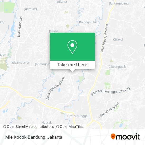 Mie Kocok Bandung map