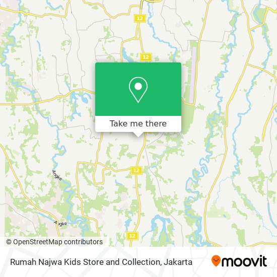 Rumah Najwa Kids Store and Collection map