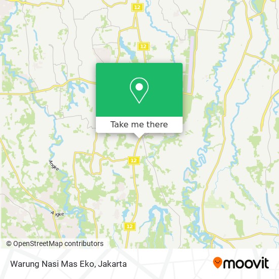 Warung Nasi Mas Eko map