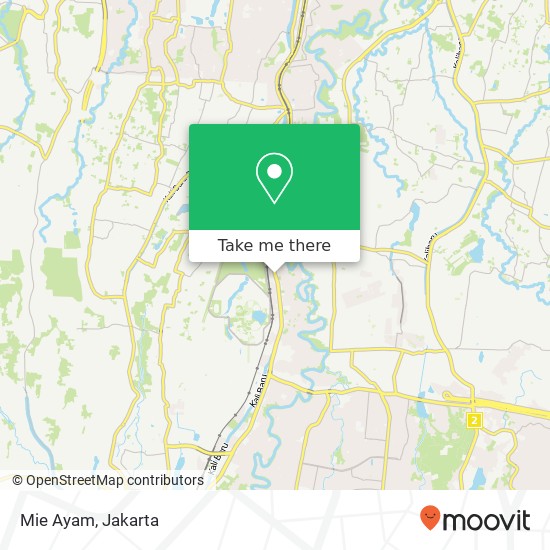 Mie Ayam, Jalan Margonda Beji Depok 16424 map